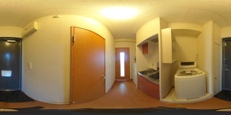 パノラマ画像玄関