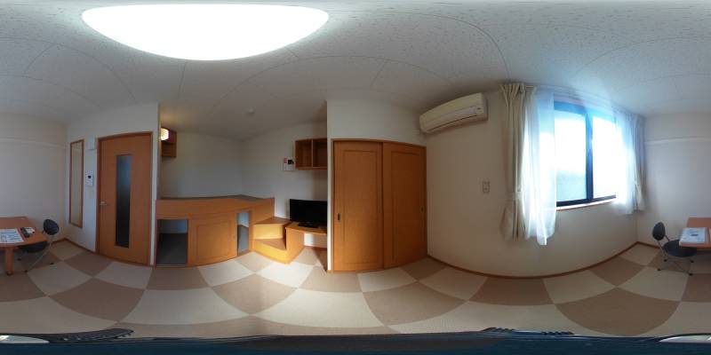 パノラマ画像洋室