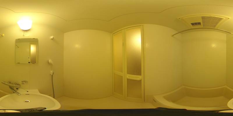 パノラマ画像バスルーム