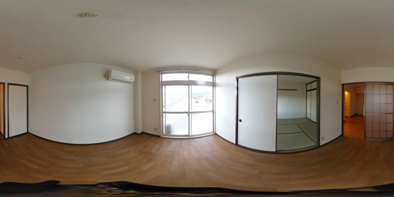 パノラマ画像洋室