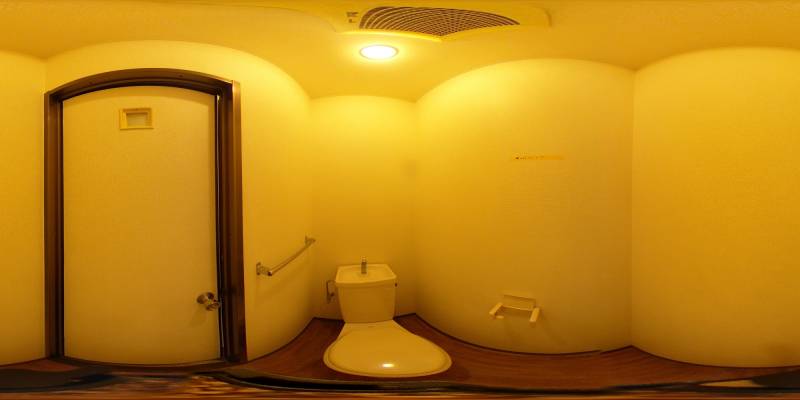 パノラマ画像トイレ