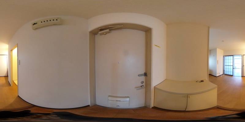 パノラマ画像玄関