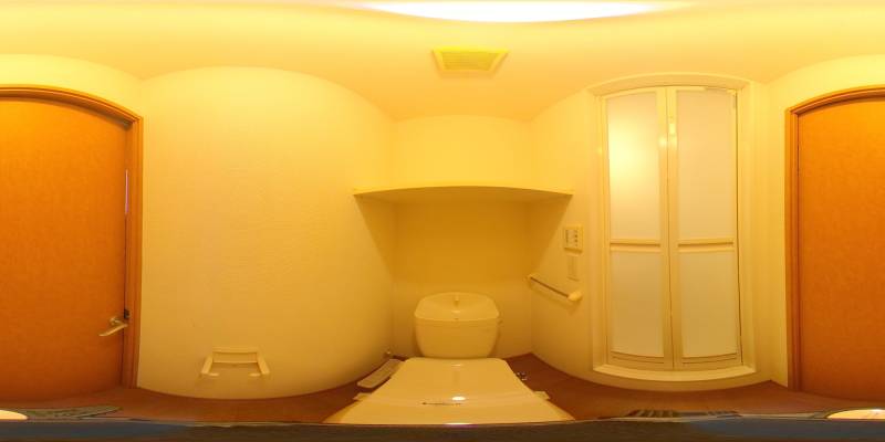 パノラマ画像トイレ