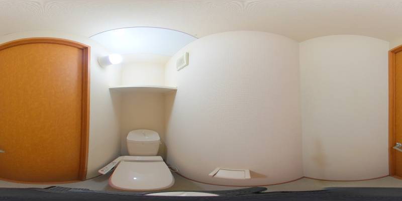 パノラマ画像トイレ