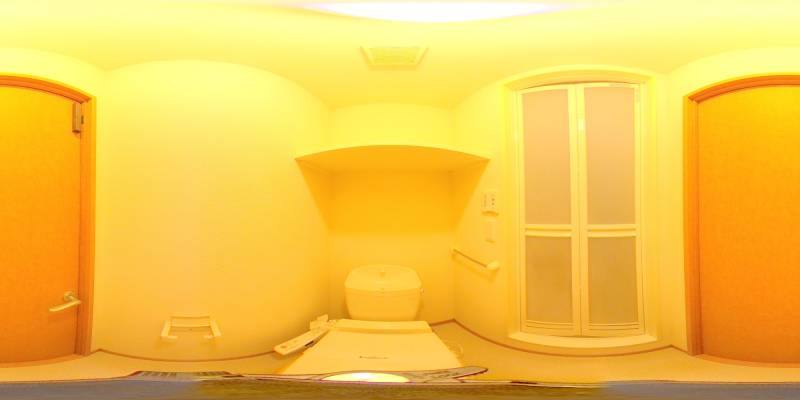 パノラマ画像トイレ