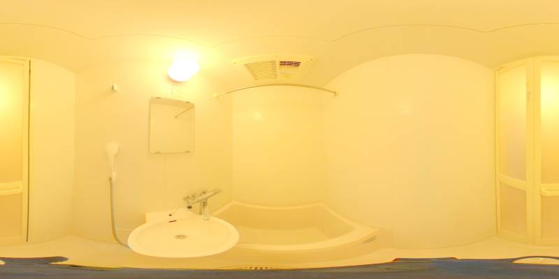 パノラマ画像バスルーム