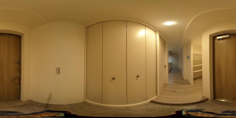 パノラマ画像玄関