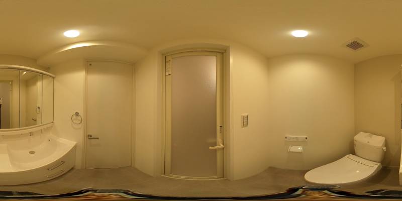 パノラマ画像トイレ