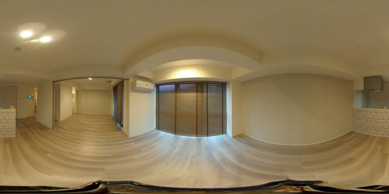 パノラマ画像リビング