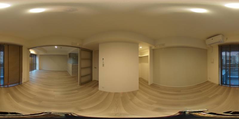 パノラマ画像洋室