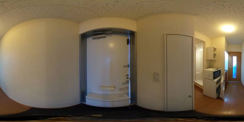 パノラマ画像玄関