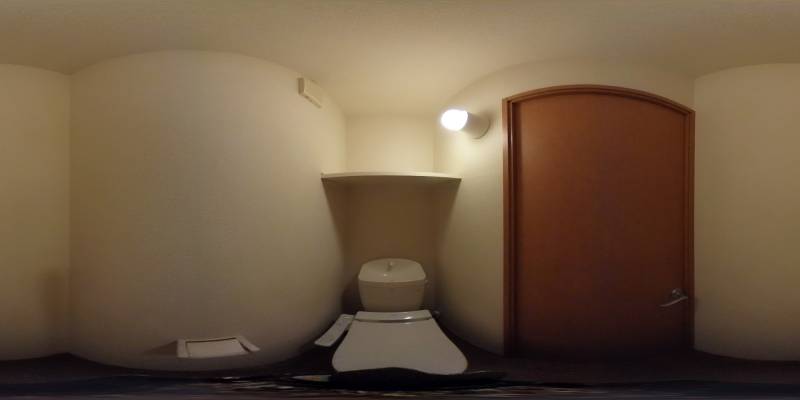 パノラマ画像トイレ