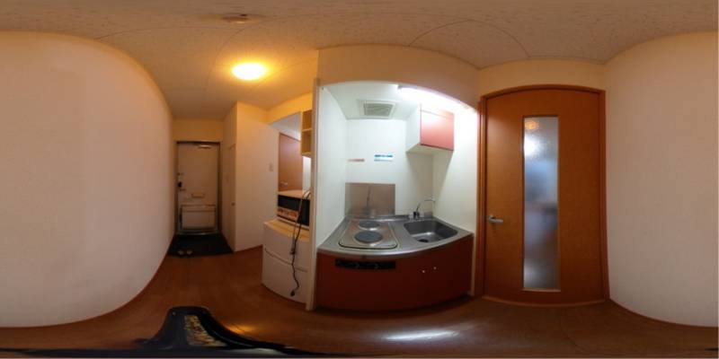 パノラマ画像キッチン