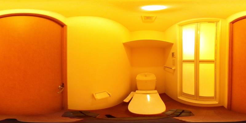 パノラマ画像トイレ