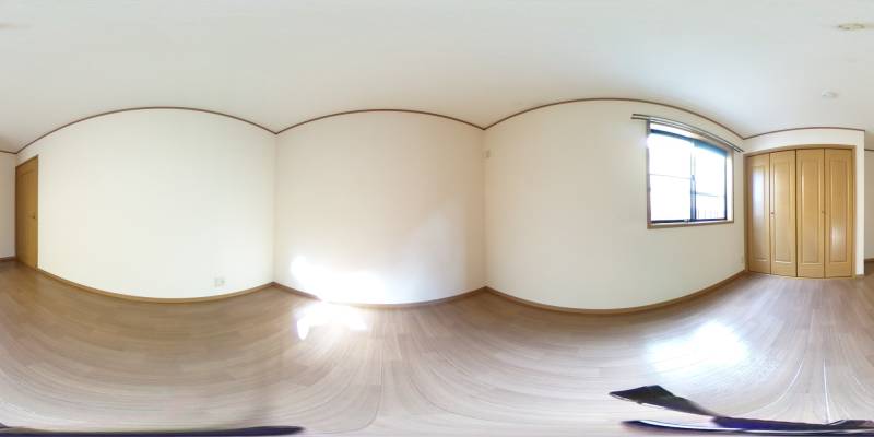 パノラマ画像洋室