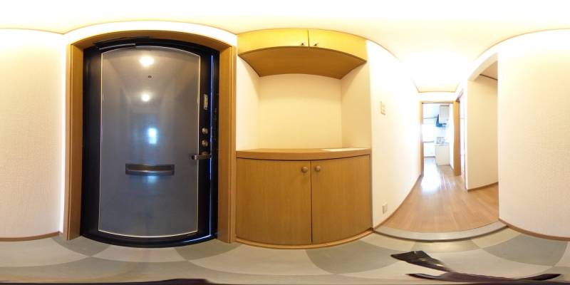 パノラマ画像玄関