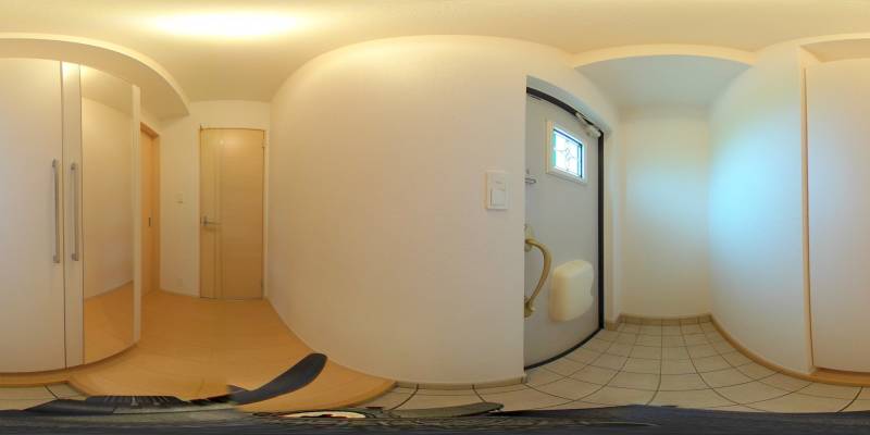 パノラマ画像玄関