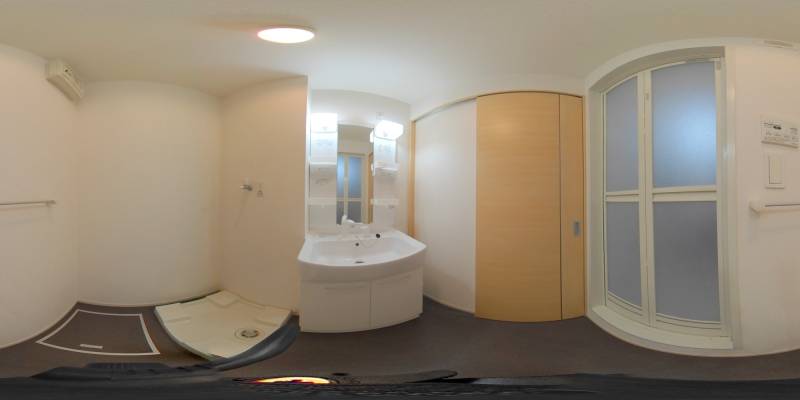 パノラマ画像洗面所