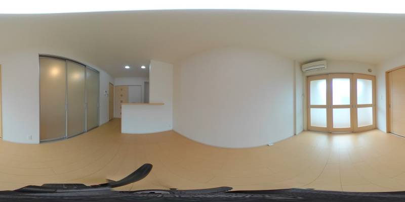 パノラマ画像洋室