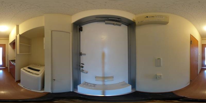 パノラマ画像玄関