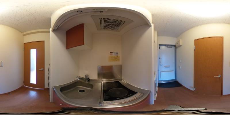 パノラマ画像キッチン