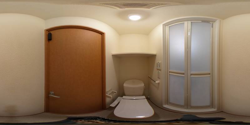 パノラマ画像トイレ