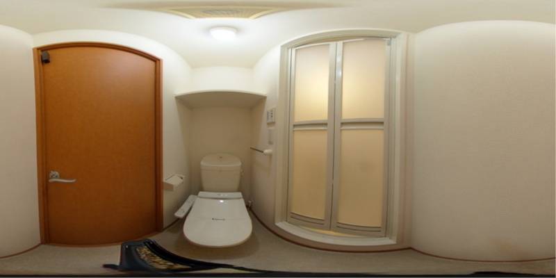 パノラマ画像トイレ