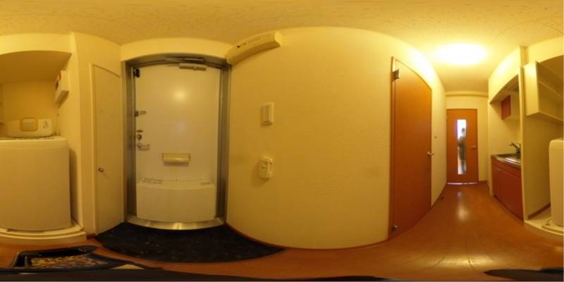 パノラマ画像玄関