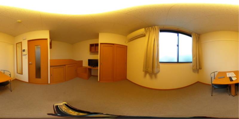 パノラマ画像洋室