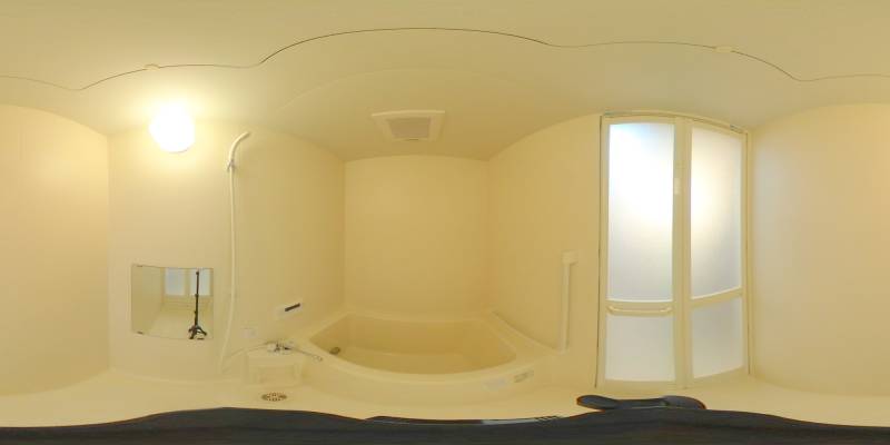 パノラマ画像バスルーム