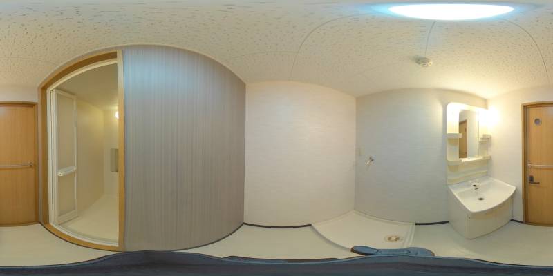 パノラマ画像洗面所