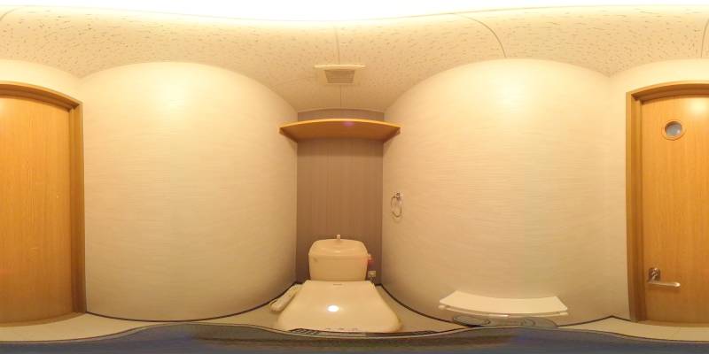 パノラマ画像トイレ
