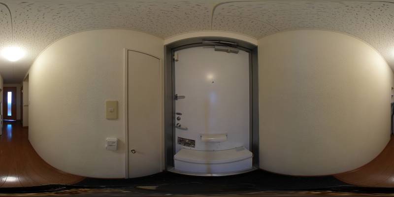 パノラマ画像玄関