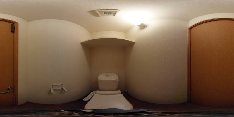 パノラマ画像トイレ