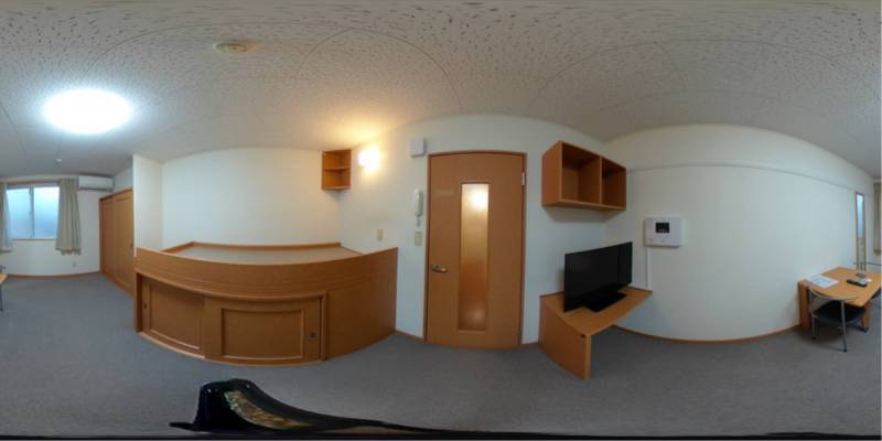 パノラマ画像洋室