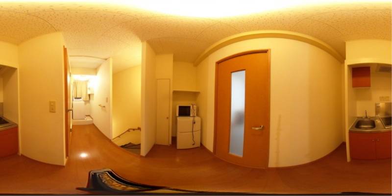 パノラマ画像キッチン