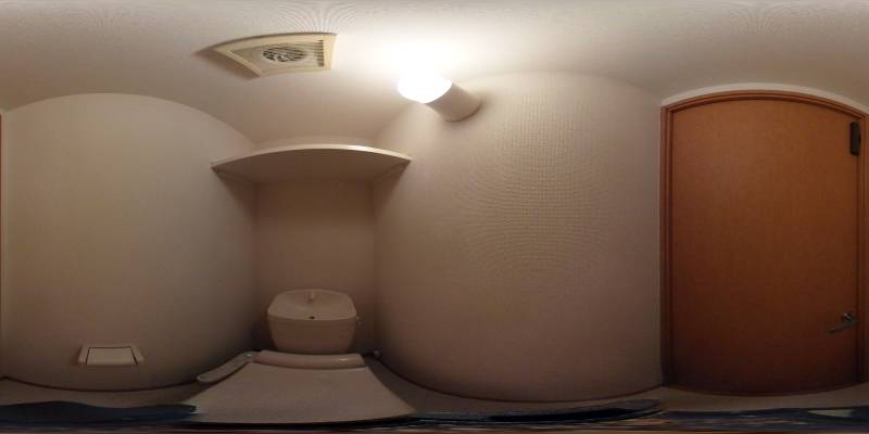 パノラマ画像トイレ