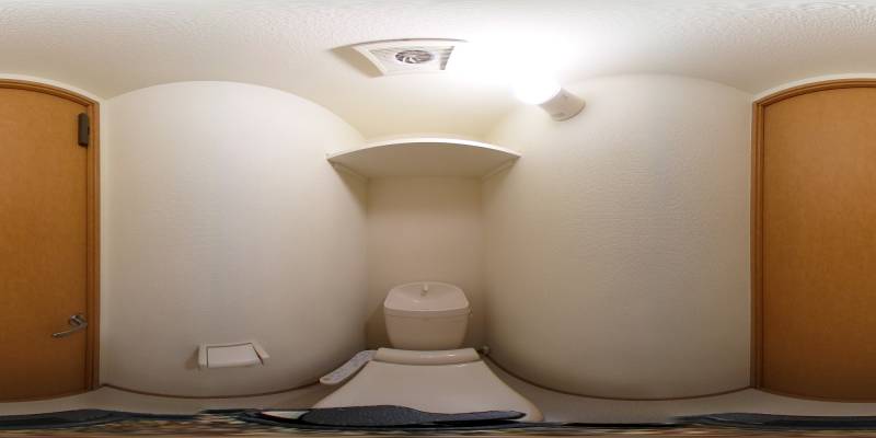 パノラマ画像トイレ