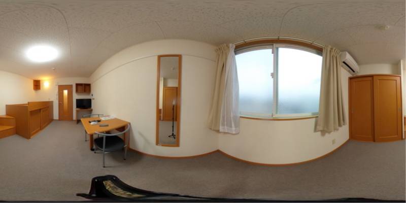 パノラマ画像リビング