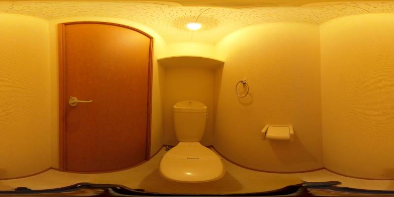 パノラマ画像トイレ