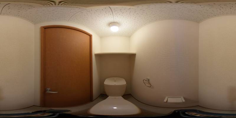 パノラマ画像トイレ