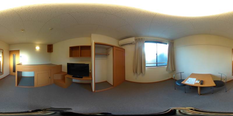 パノラマ画像洋室