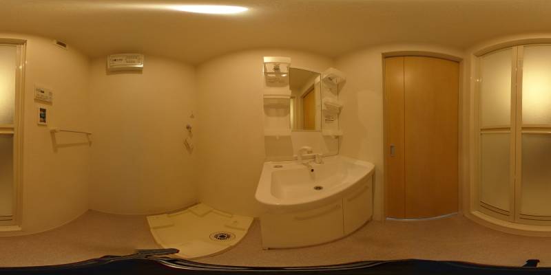 パノラマ画像洗面所