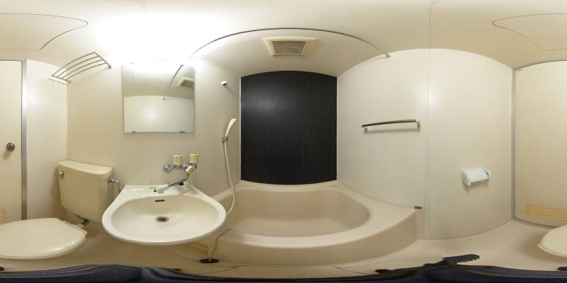 パノラマ画像洗面所