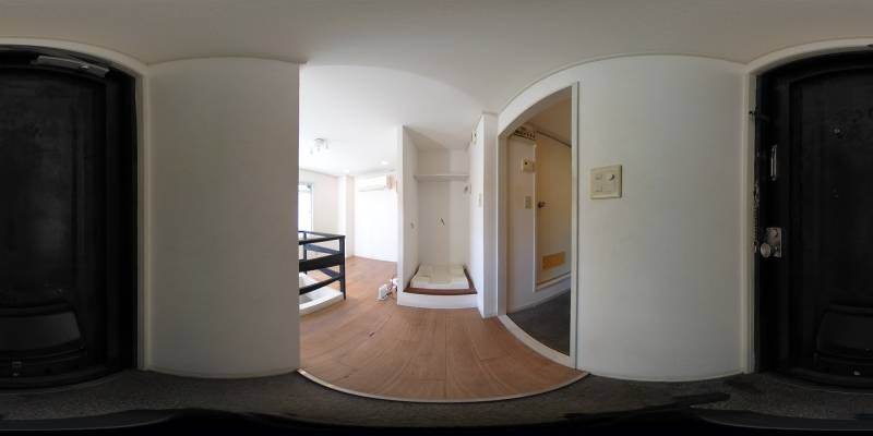 パノラマ画像玄関