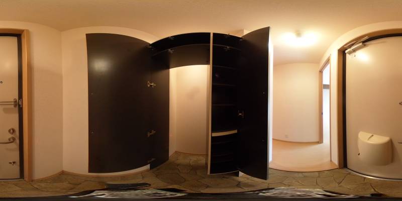 パノラマ画像玄関