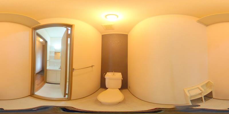 パノラマ画像トイレ