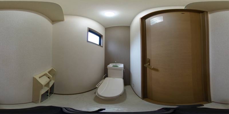 パノラマ画像トイレ