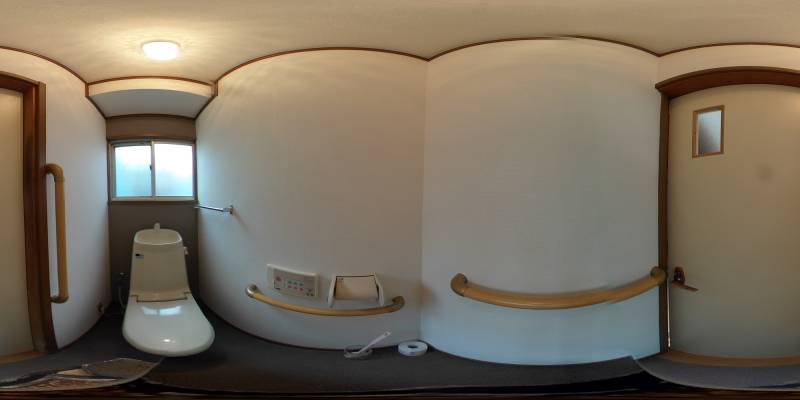 パノラマ画像トイレ