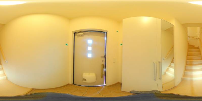 パノラマ画像玄関